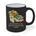 Proud Member Of The Just Resting My Eyes Club Dad Graphic Print Coffee Mug