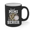 Proud Mimi Of A 2026 Senior Baseball Graduation Leopard Graphic Print Coffee Mug