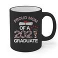 Proud Mom Of A 2021 Graduate Leopard Print Graduation Mama Graphic Print Coffee Mug