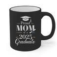 Proud Mom Of a 2025 Graduate Graduation Senior Moms Graphic Print Coffee Mug