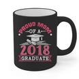 Proud Mom Of A Class 2018 Graduate Graduation T-Shirt Graphic Print Coffee Mug