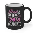 Proud Mom Of A Class 2018 GraduateShirt Graduation Graphic Print Coffee Mug