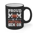 Proud Mom Of a Football Senior 2026 Graduation Gifts Graphic Print Coffee Mug