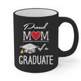 Proud Mom Of A High School Graduation Senior Mom Shirt Graphic Print Coffee Mug