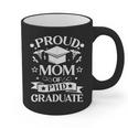 Proud Mom Of PhD Graduate Doctorate Graduation Graphic Print Coffee Mug