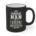 Proud Nan Of A Class Of 2025 Graduate Senior Graduation Graphic Print Coffee Mug