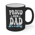 Proud New Dad It's A Boy Father To Be Soon To Be Dad Graphic Print Coffee Mug