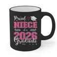 Proud Niece Of a Class Of 2026 Graduate For Graduation Graphic Print Coffee Mug