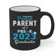 Proud Parent Of Pre K School Graduate 2023 Graduation Parent Graphic Print Coffee Mug