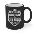 Proud Sister Of a High School Grad Senior Graduation Shirt Graphic Print Coffee Mug