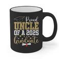 Proud Uncle Of A 2025 Graduate Uncle Graduation 2025 Graphic Print Coffee Mug