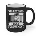 Proud Volleyball Dad Father's Day Graphic Print Coffee Mug