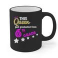 Queen 6th Grade Graduation For Girls Graphic Print Coffee Mug