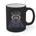 Raccoon Graduation Graphic Print Coffee Mug