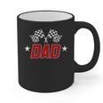 Racing Birthday Boy Race Car Dad Family Matching Graphic Print Coffee Mug