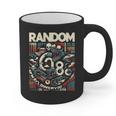 Random Cartoon Memory Graphic Print Coffee Mug