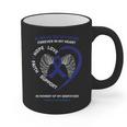 Remembrance In Memory Of My Godfather Colon Cancer Awareness Graphic Print Coffee Mug