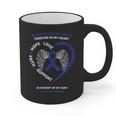 Remembrance Memory Of My Loving Aunt Colon Cancer Awareness Graphic Print Coffee Mug Remembrance Memory Of My Loving Aunt Colon Cancer Awareness Graphic Print Coffee Mug