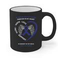 Remembrance In Memory Of My Niece Colon Cancer Awareness Graphic Print Coffee Mug