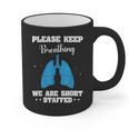 Respiratory Therapist Appreciation RT School Graduation Graphic Print Coffee Mug