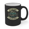 Retirement Where Stress Is Just A Distant Memory Retired Graphic Print Coffee Mug Retirement Where Stress Is Just A Distant Memory Retired Graphic Print Coffee Mug