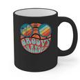 Retro 1970's Groovy Grandpa 70s Aesthetic Nostalgia Graphic Print Coffee Mug