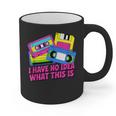 Retro Cassette Vintage 80s Nostalgia Graphic Print Coffee Mug Retro Cassette Vintage 80s Nostalgia Graphic Print Coffee Mug