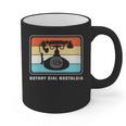 Retro Rotary Dial Nostalgia Dial Phone Graphic Print Coffee Mug