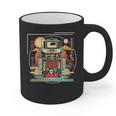 Retro Tech Stack 80s 90s Nostalgia Analog Devices Graphic Print Coffee Mug