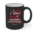 Ribbon Blood Cancer Angel Memory Support Dad Mom Red Graphic Print Coffee Mug Ribbon Blood Cancer Angel Memory Support Dad Mom Red Graphic Print Coffee Mug