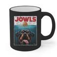 Rottie Rottweiler Jowls Burger Giant Tank Dog Mom Dad Graphic Print Coffee Mug