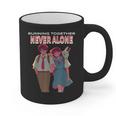 Running Together Always Connected Anime Nostalgia Message Graphic Print Coffee Mug Running Together Always Connected Anime Nostalgia Message Graphic Print Coffee Mug