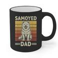 Samoyed Dad Graphic Print Coffee Mug Samoyed Dad Graphic Print Coffee Mug