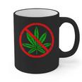Say No Cannabis Anti-Marijuana Retro Weed Parent Dad Mom Graphic Print Coffee Mug Say No Cannabis Anti-Marijuana Retro Weed Parent Dad Mom Graphic Print Coffee Mug