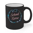 School Nurse Cute Adult Graduation Tshirt Nurses Fun Graphic Print Coffee Mug