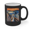 The Scream Cat Parody For Kitty Cat Lover Cat Mom Cat Dad Graphic Print Coffee Mug