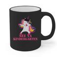 See Ya Kindergarten DABBING Unicorn Graduation Meme Graphic Print Coffee Mug