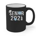 Senior 2021 Grad Shirt 2021 Graduation Graphic Print Coffee Mug