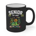 Senior 2025 Graduation Caterpillar For Kids Cute Coquette Graphic Print Coffee Mug