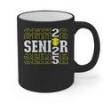 Senior 2025 Softball Class Of 2025 Graduation Graphic Print Coffee Mug