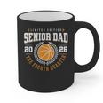 Senior Basketball Dad 2026 The Final Quarter Graphic Print Coffee Mug