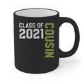 Senior Class Of 2021 Cousin Graduation Graphic Print Coffee Mug