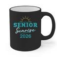 Senior Sunrise Class Of 2026 Vintage Graduation High School Graphic Print Coffee Mug