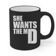 She Wants The MD Shirt Medical Graduation Doctor Graphic Print Coffee Mug