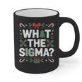 What The Sigma Christmas Party Outfit For Introverts Graphic Print Coffee Mug What The Sigma Christmas Party Outfit For Introverts Graphic Print Coffee Mug