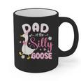 Silly Dad Goose Dad 1st Birthday Family Matching Party Graphic Print Coffee Mug Silly Dad Goose Dad 1st Birthday Family Matching Party Graphic Print Coffee Mug