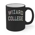 Silly Sarcastic WIZARD COLLEGE Introvert Anti Social School Graphic Print Coffee Mug