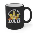 The Simpsons World's Best Dad Father's Day Group V2 Small Graphic Print Coffee Mug