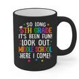 So Long 5th Grade Graduation Middle School Here I Come Kids Graphic Print Coffee Mug