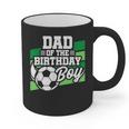 Soccer Birthday Birthday Dad Boys Soccer Birthday Graphic Print Coffee Mug
